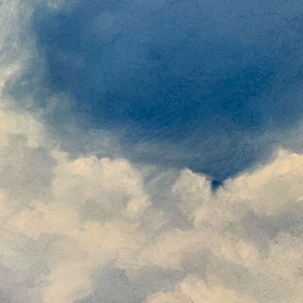 Clouds painting.