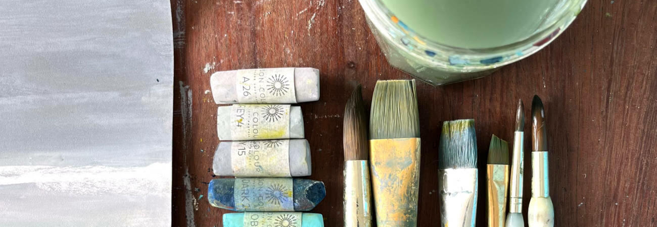 Create A Semi Abstract Artwork Using Unison Colour Soft Pastels, with Alison Berrett